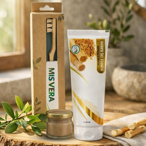 Misvera™ Çift Başlıklı Misvak Diş Fırçası